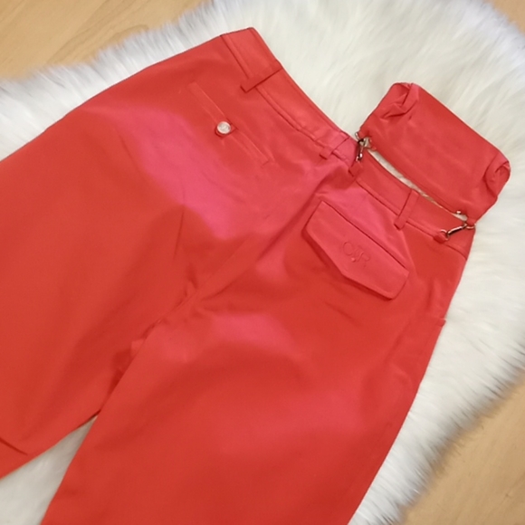 VTG- Claudia Romana Red Golf ⛳ Capri Pants - Picture 12 of 13